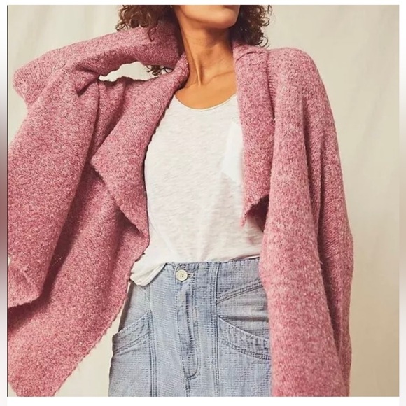 Free People Sweaters - Free People One Laurel Cardigan in oh bloom Size XS / SMALL NWOT Wool Blend Open